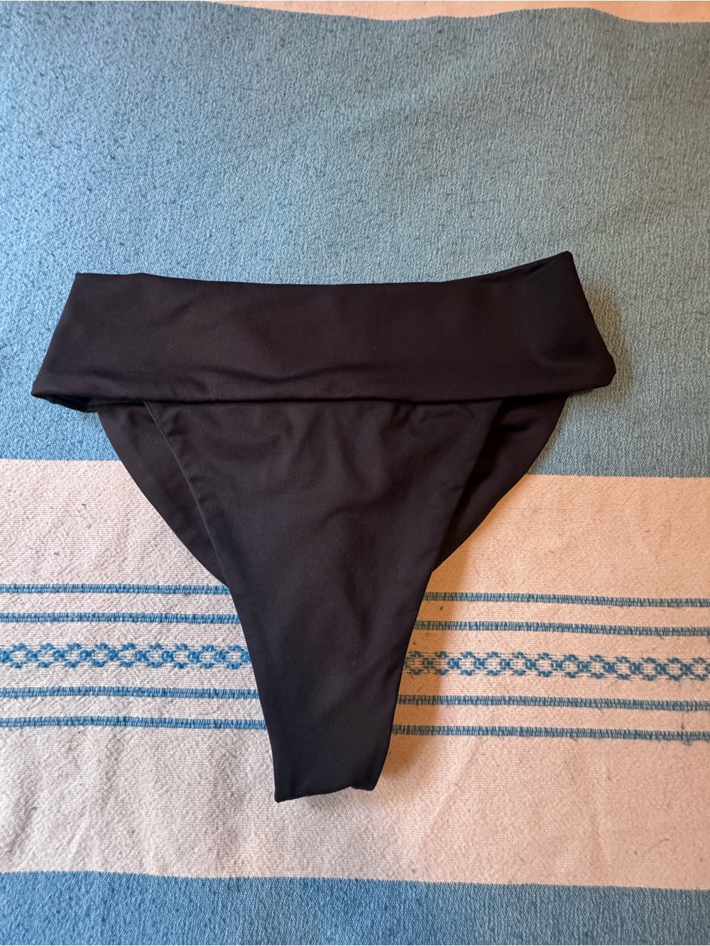 Londre Black High Waist Bikini Bottom